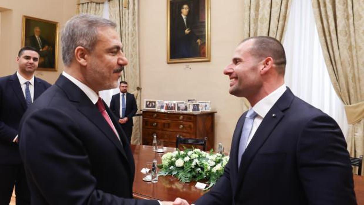 Dışişleri Bakanı Fidan, Malta Başbakanı Abela ile görüştü