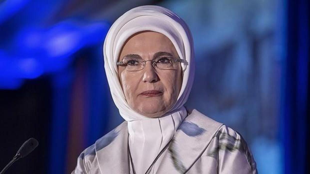 Emine Erdoğan'dan Fatma Sevim Baltacı i&ccedil;in başsağlığı mesajı