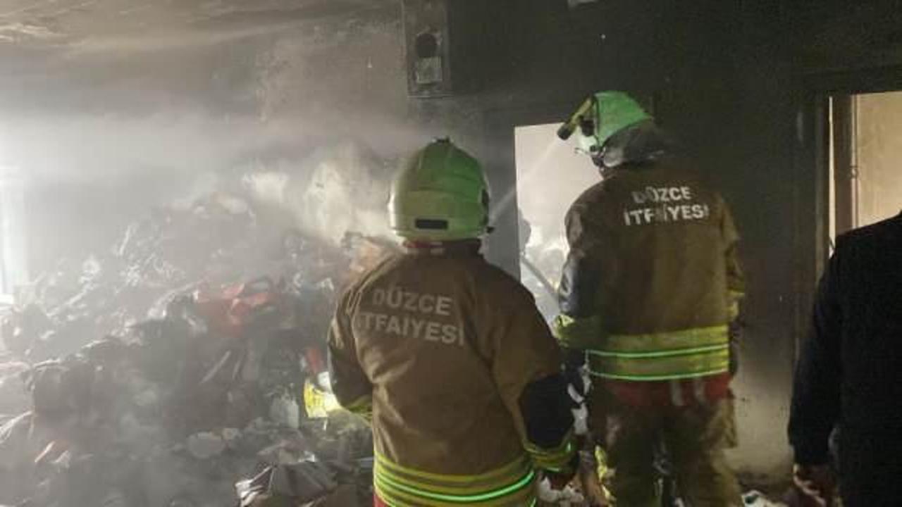 600 bin liralık spor ayakkabılar kül oldu