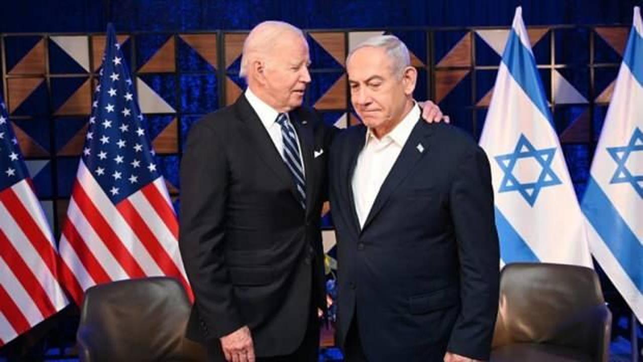 Biden Netanyahu'ya k&uuml;f&uuml;r etti: Burnumuzdan getirdi!