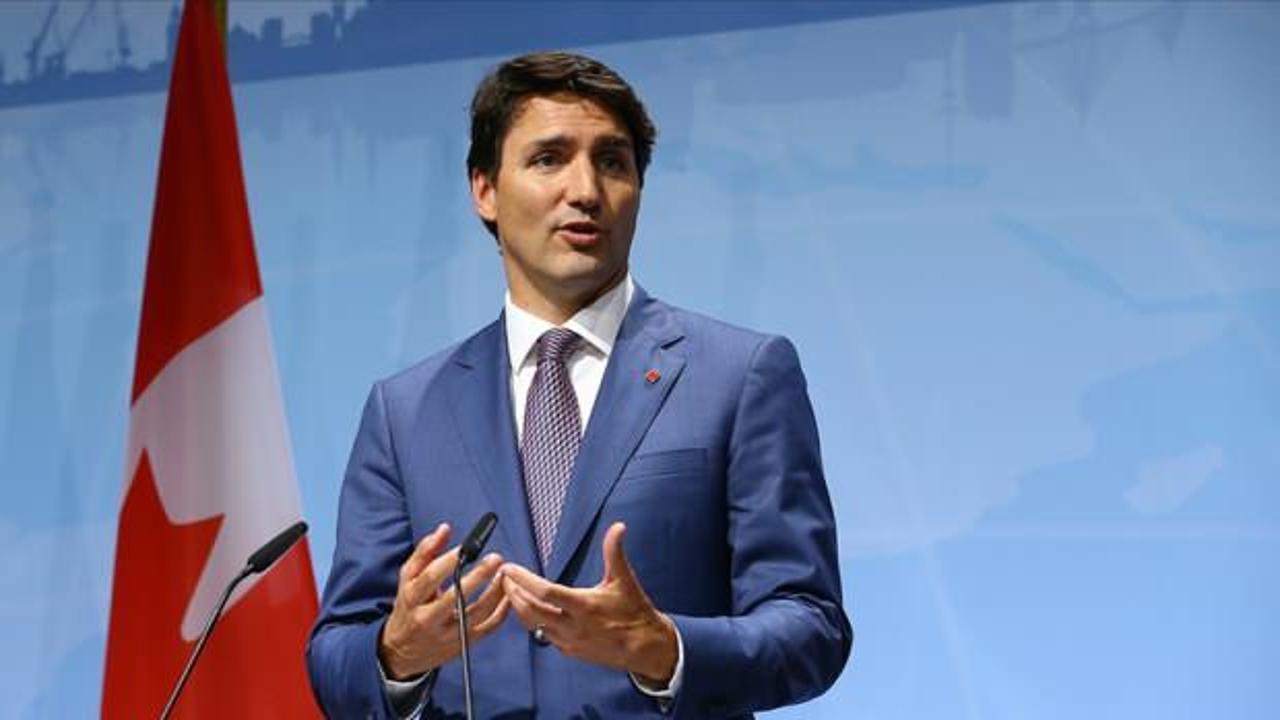 Kanada Başbakanı parlamentodayken İsrail'in Gazze'ye saldırıları protesto edildi