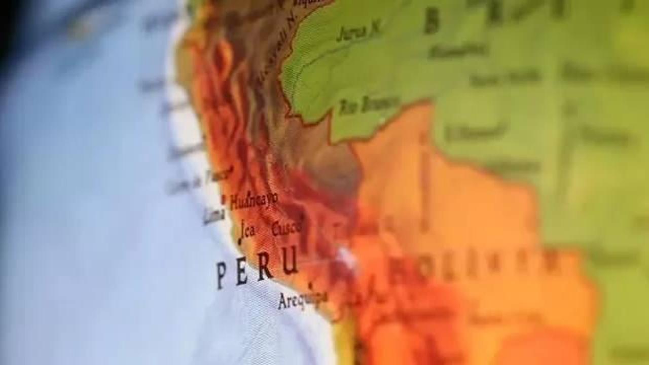 Peru'da 5,4 büyüklüğünde deprem meydana geldi