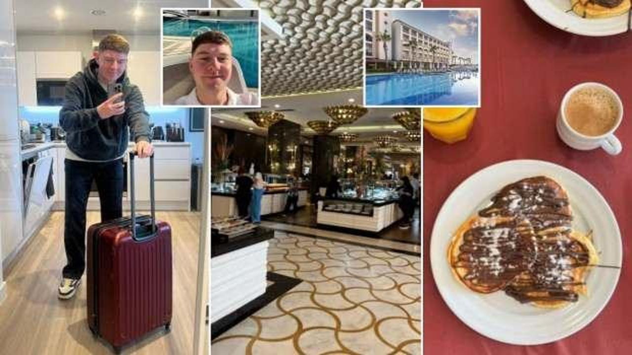 Türkiye'de otelde yaşamanın İngiltere'de yaşamaktan daha ucuz olduğunu keşfetti