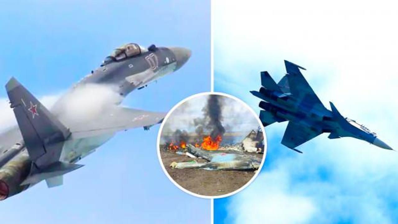 Rusya'ya ait 2 savaş uçağı düşürüldü