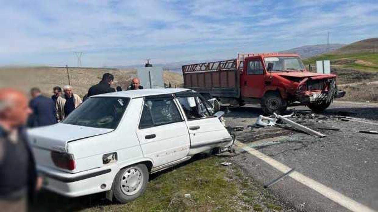 Malatya'daki feci kaza hayattan kopardı