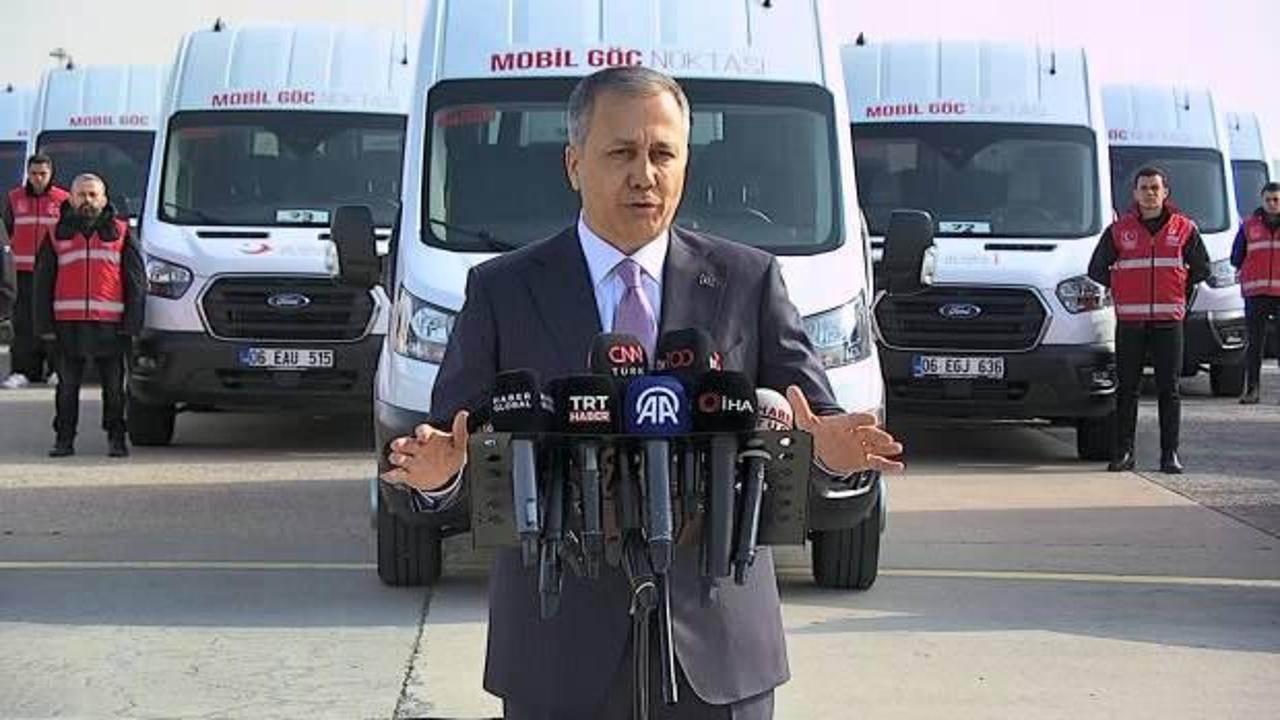 Bakan Yerlikaya açıkladı: 56 bin 620 yabancı sınır dışı edildi