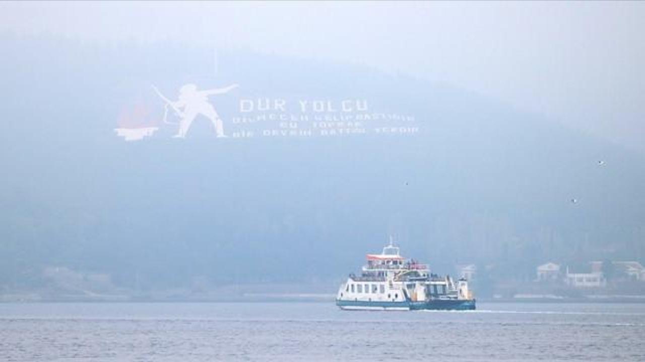 Bakanlık duyurdu: Çanakkale Boğazı'nda gemi trafiği askıya alındı