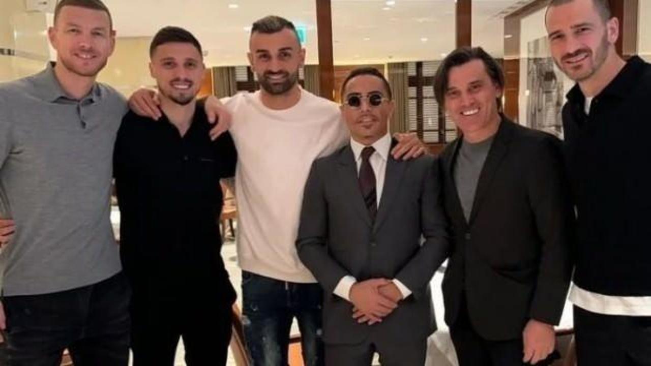 Dzeko'nun Montella'ya &ouml;nerdiği Fenerbah&ccedil;eli