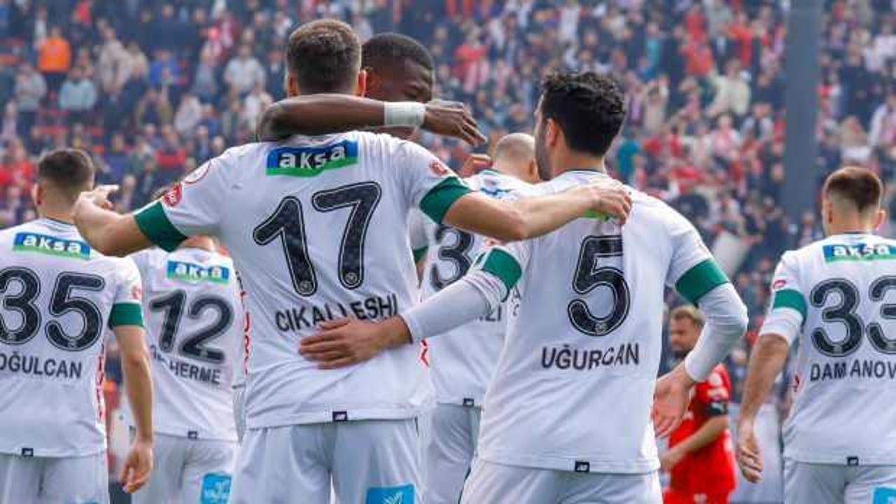 Kritik maçta Konyaspor, Pendikspor'u devirdi!