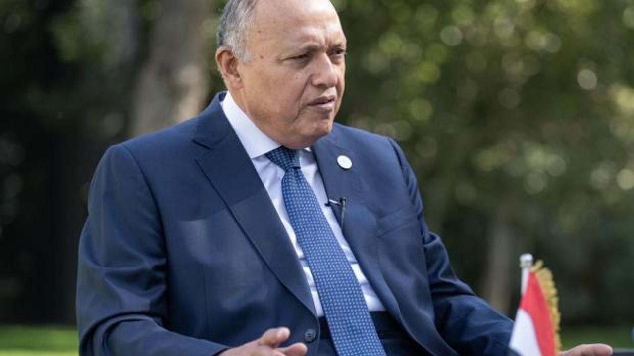 Mısır Dışişleri Bakanı'ndan Türkiye açıklaması