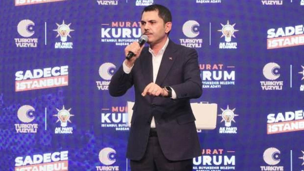 Murat Kurum'dan İmamoğlu'na yanıt: Siz &ouml;nce &Ouml;zg&uuml;r Efendi'yi &ouml;zg&uuml;rleştirin