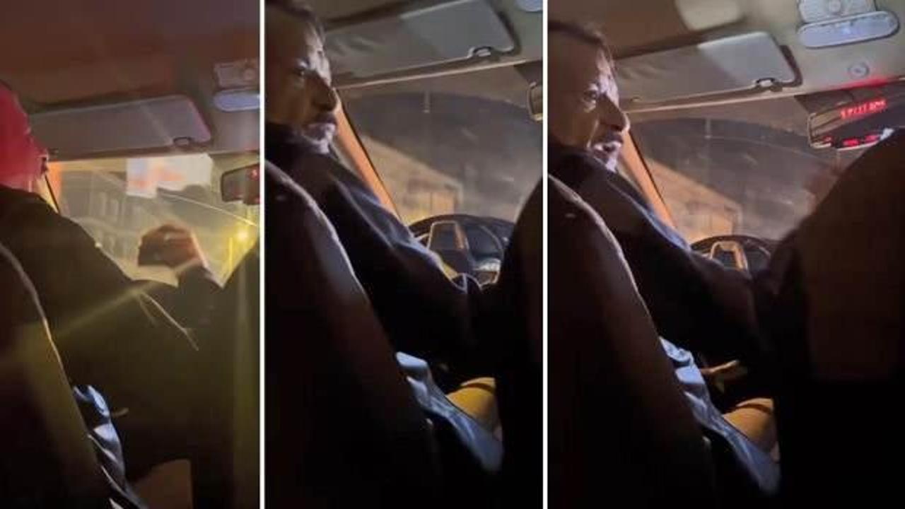 Taksimetre açmak istemeyen taksici ile yolcu arasında kavga: Ben sizi zorla götürmüyorum