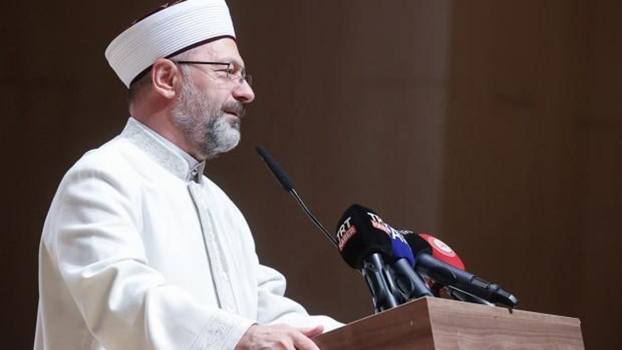 Ali Erbaş: S&ouml;z&uuml; g&uuml;zel s&ouml;ylemek kadar, g&uuml;zel s&ouml;z s&ouml;ylemek de olduk&ccedil;a &ouml;nemlidir