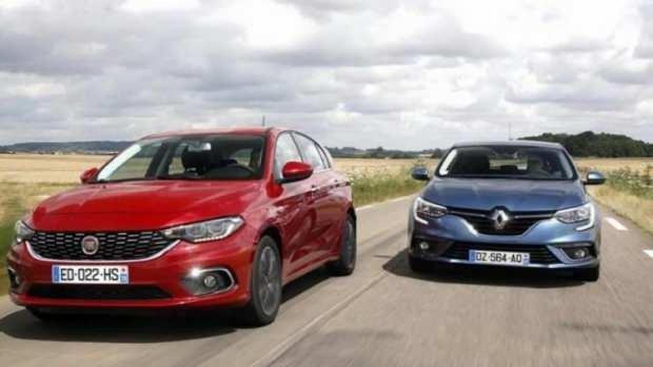  Fiat ve Renault fiyat listesini güncelledi!