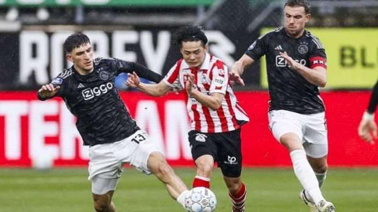 Ajax puan bıraktı, Ahmetcan kırmızı kart g&ouml;rd&uuml;