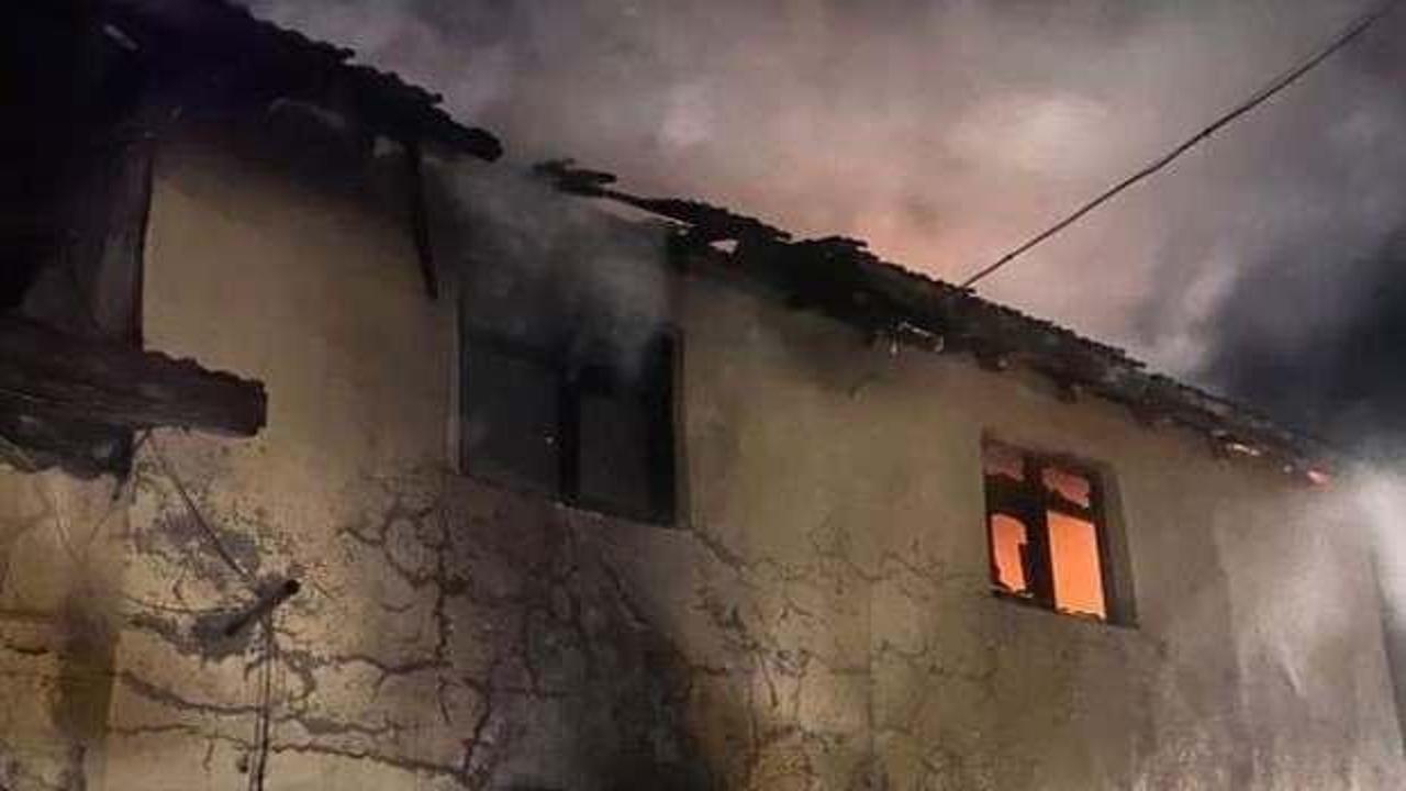 Çankırı'da evde çıkan yangında 1 kişi öldü