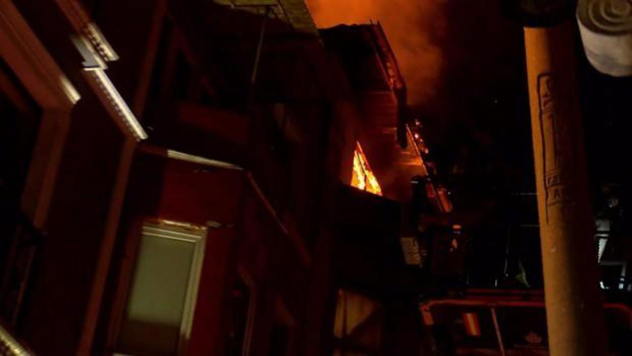 İstanbul'da bina yangını! Acı haber geldi