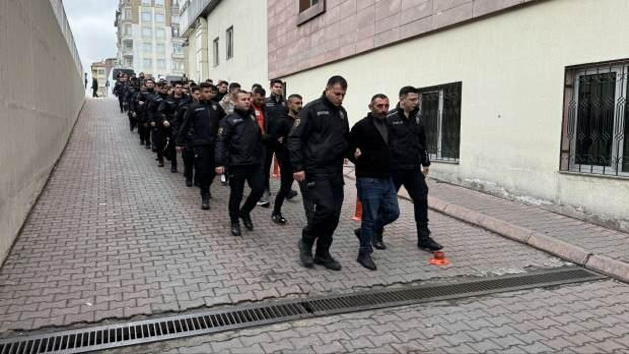 Yılanlar suç örgütüne Mahzen-9 operasyonu! 13'ü tutuklandı