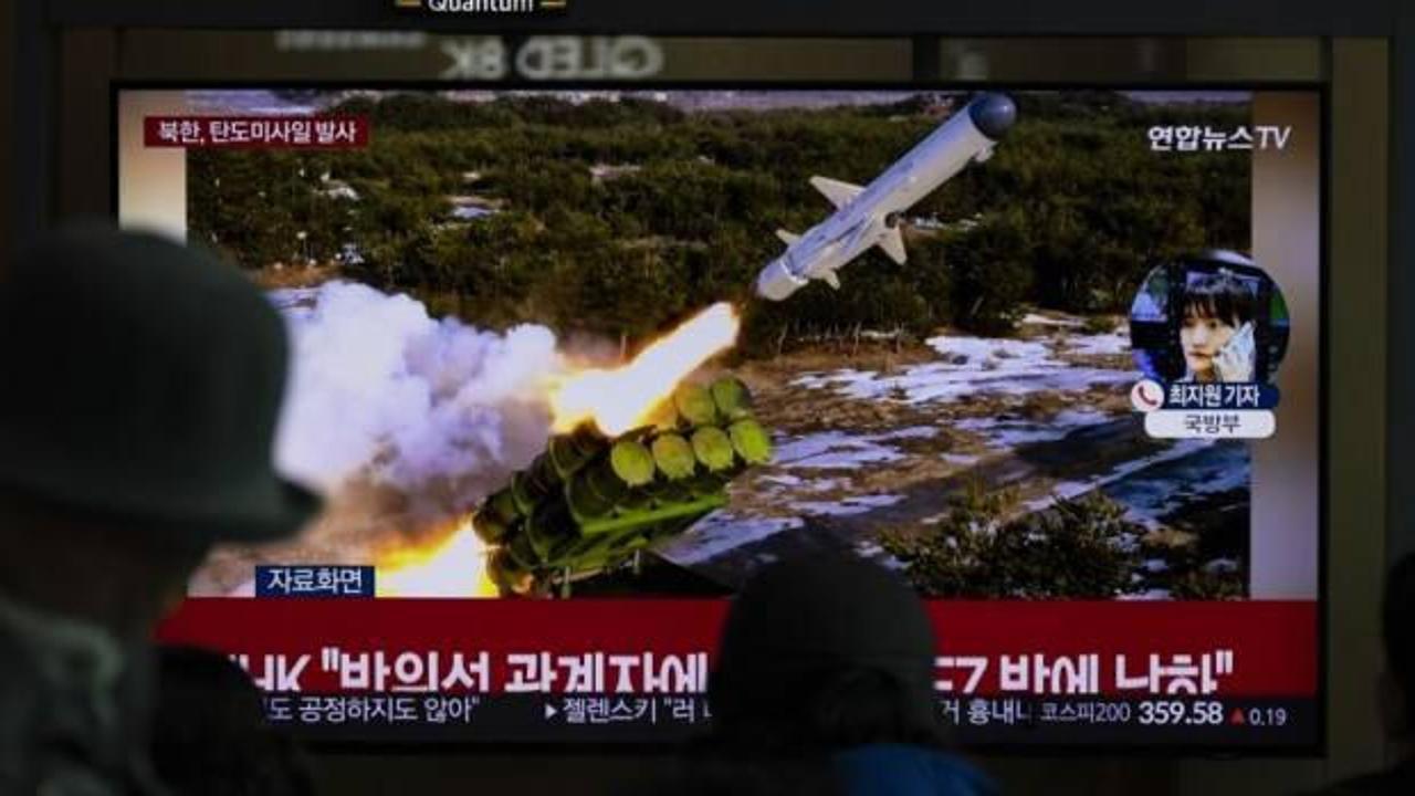 Kuzey Kore'den 3 balistik füze daha