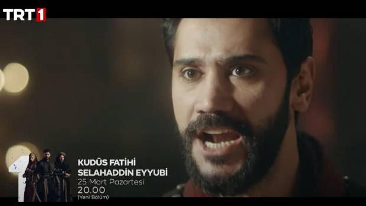 Kudüs Fatihi Selahaddin Eyyubi 18.bölüm fragmanı: Ağzının payını veriyor! Haddini bildirdi