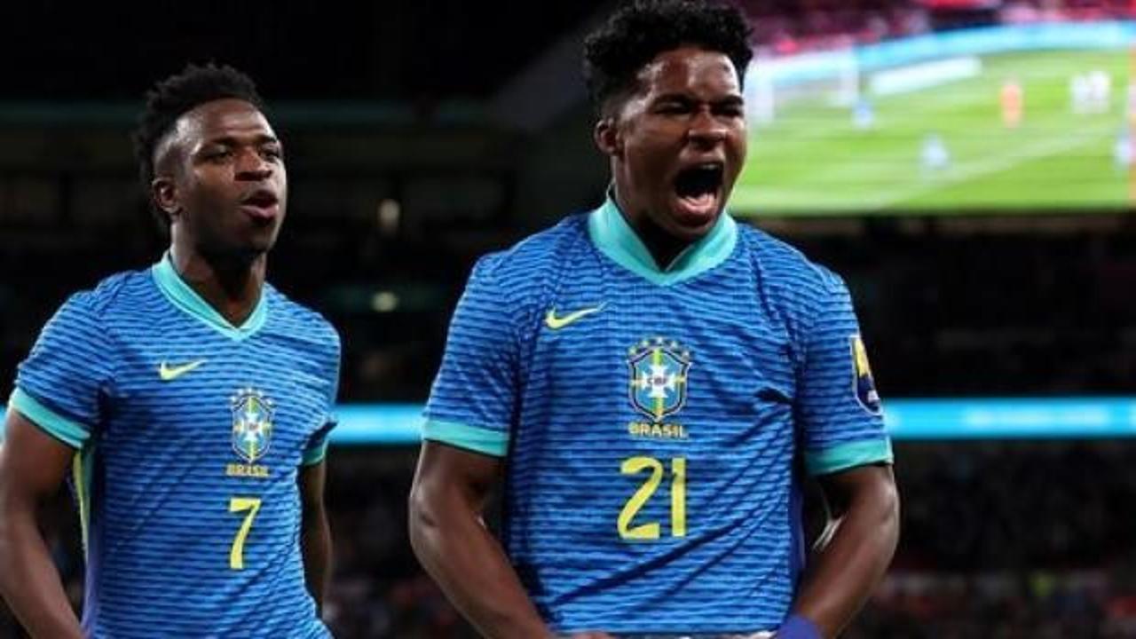 Brezilya, İngiltere'yi Wembley'de 17'lik yıldızıyla yıktı