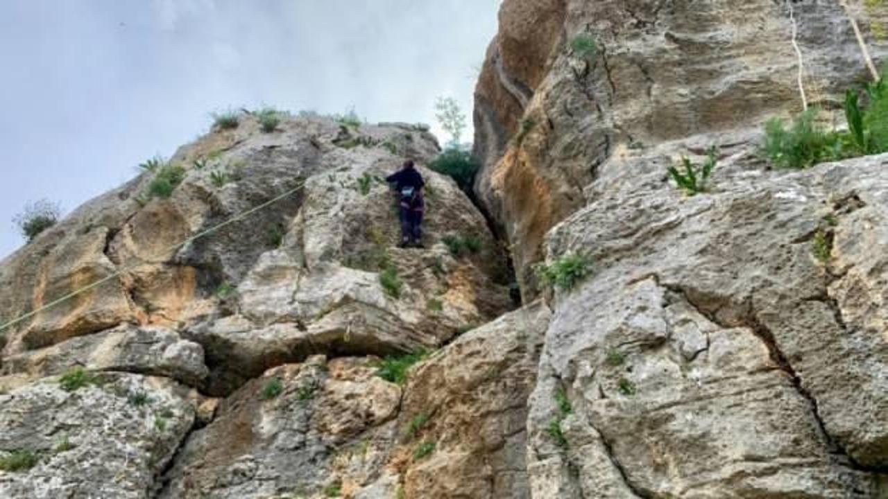 Filistinli sporcular dağcılıktan vazgeçmediler