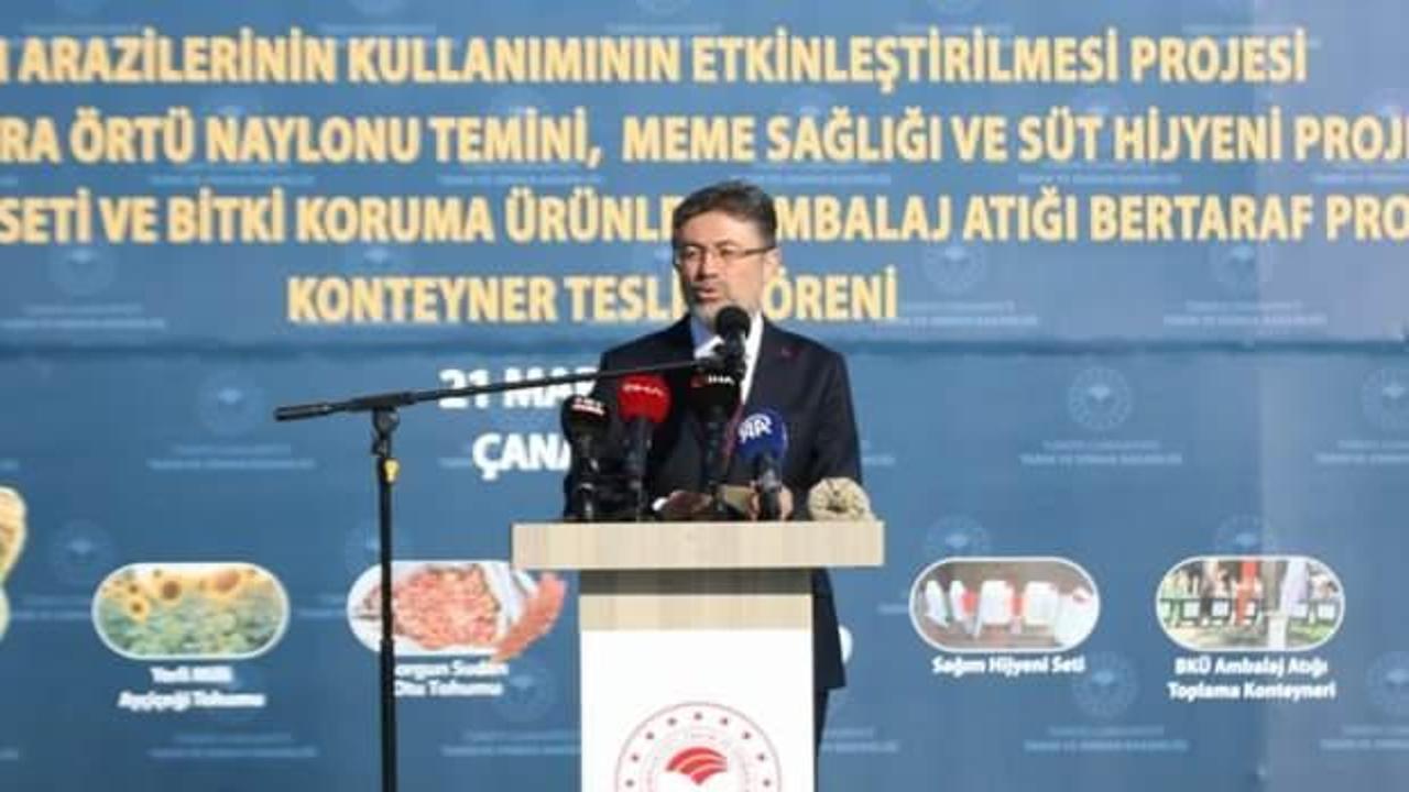 İbrahim Yumaklı: Türkiye dünyada ilk 10 tohumcu ülkeden bir tanesi