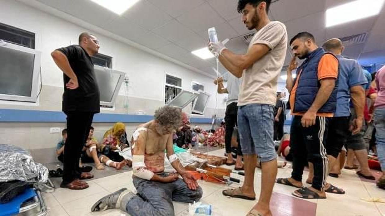 İsrail hastanede 170 kişiyi öldürdü