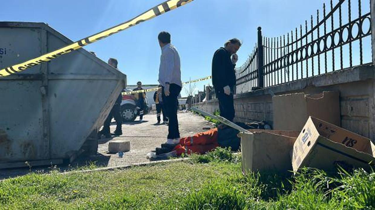 Çöp depolama alanında ölü halde bulundu