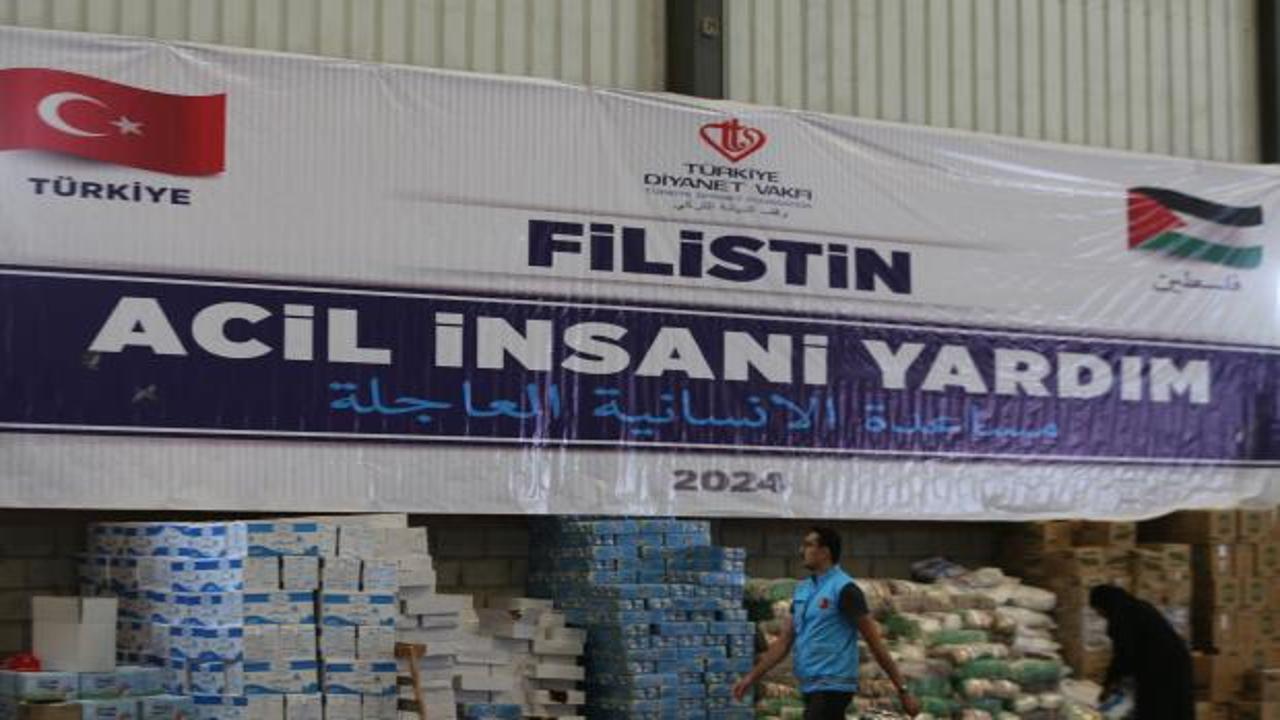 TDV’den Filistin’e 42 milyon dolarlık yardım