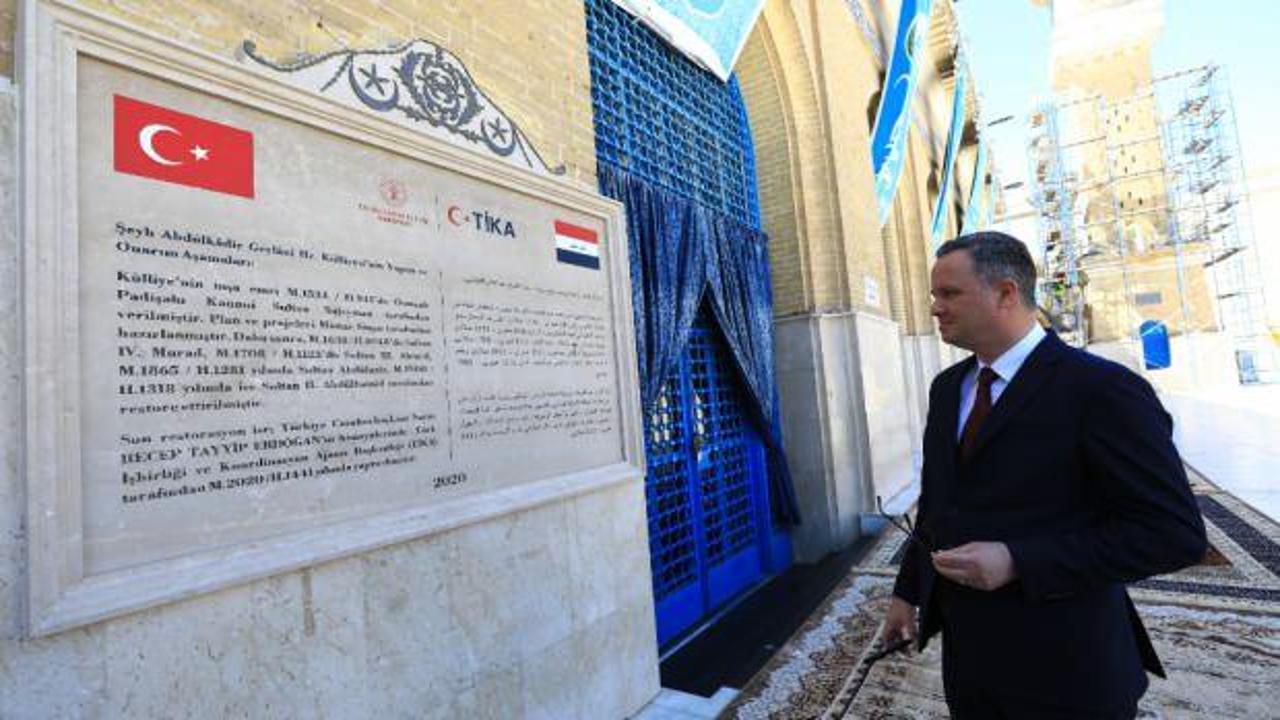 TİKA Başkanı Kayalar, Bağdat'ta Geylani Külliyesini ziyaret etti