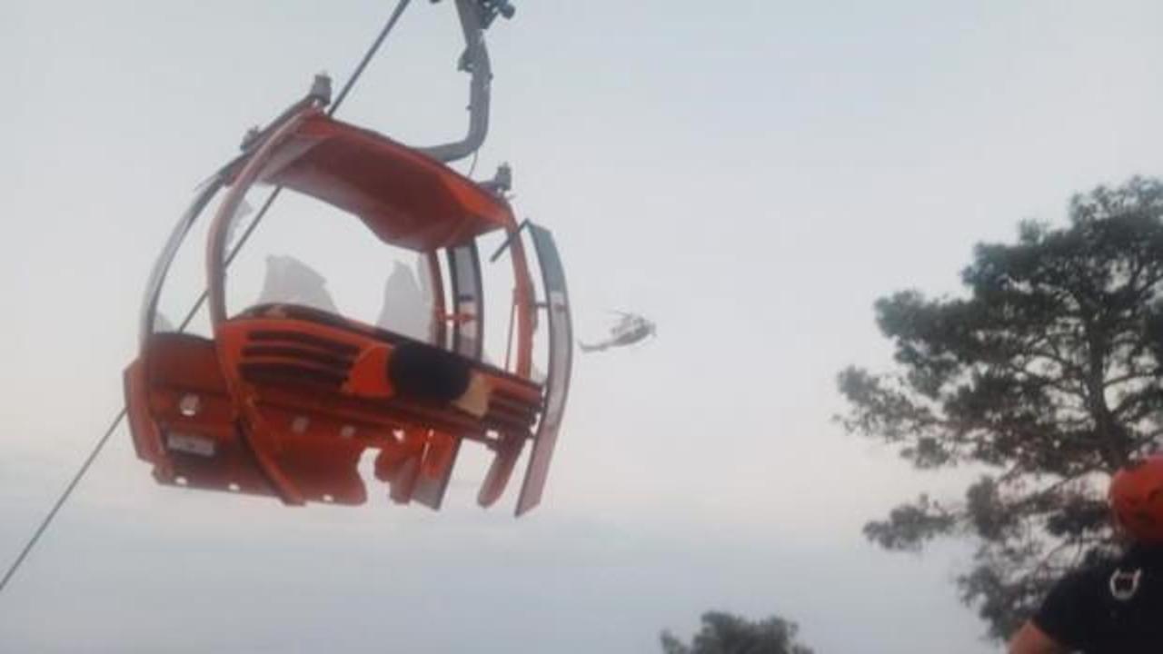 Antalya’daki teleferik kazasında ölen kişinin kimliği belli oldu
