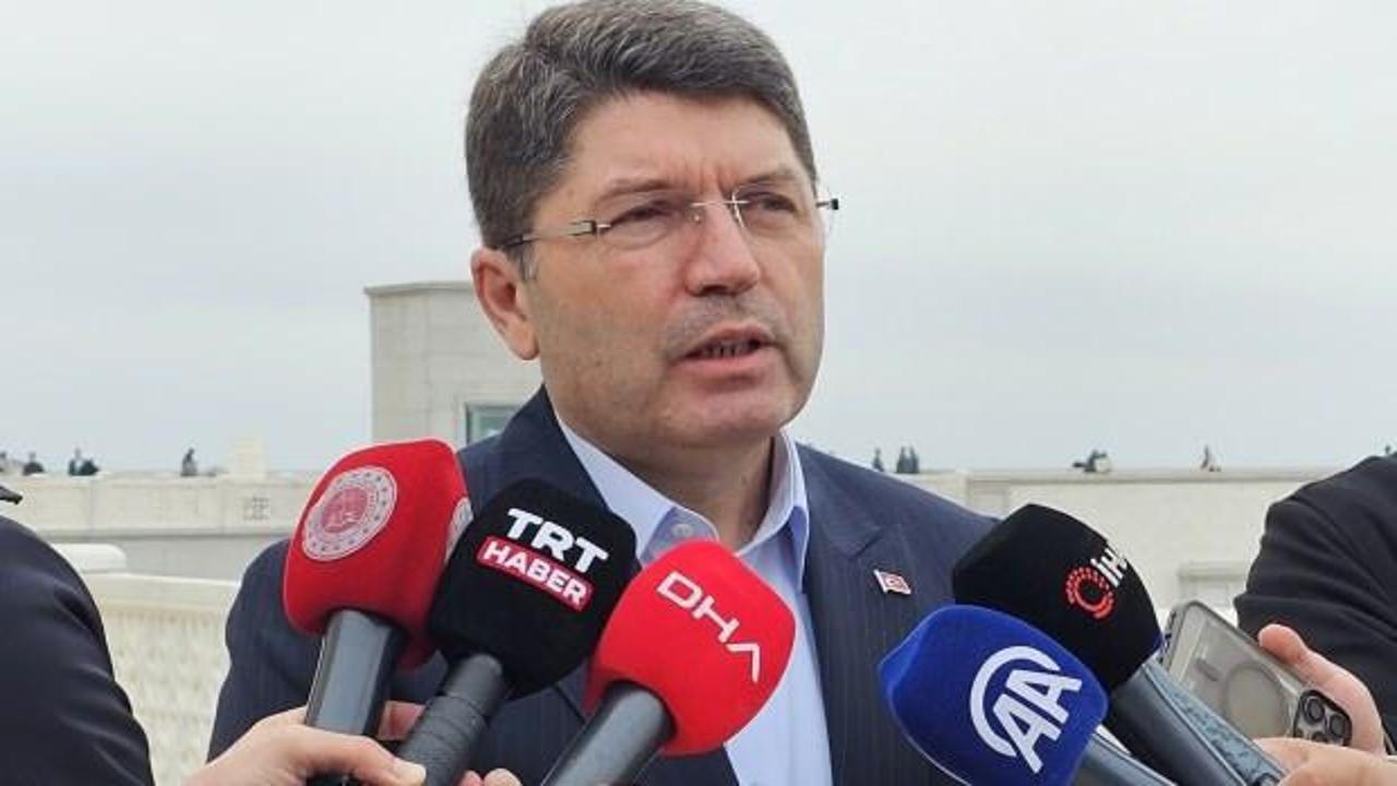 Bakan Tun&ccedil;: İsrail'e devlet demek m&uuml;mk&uuml;n değil