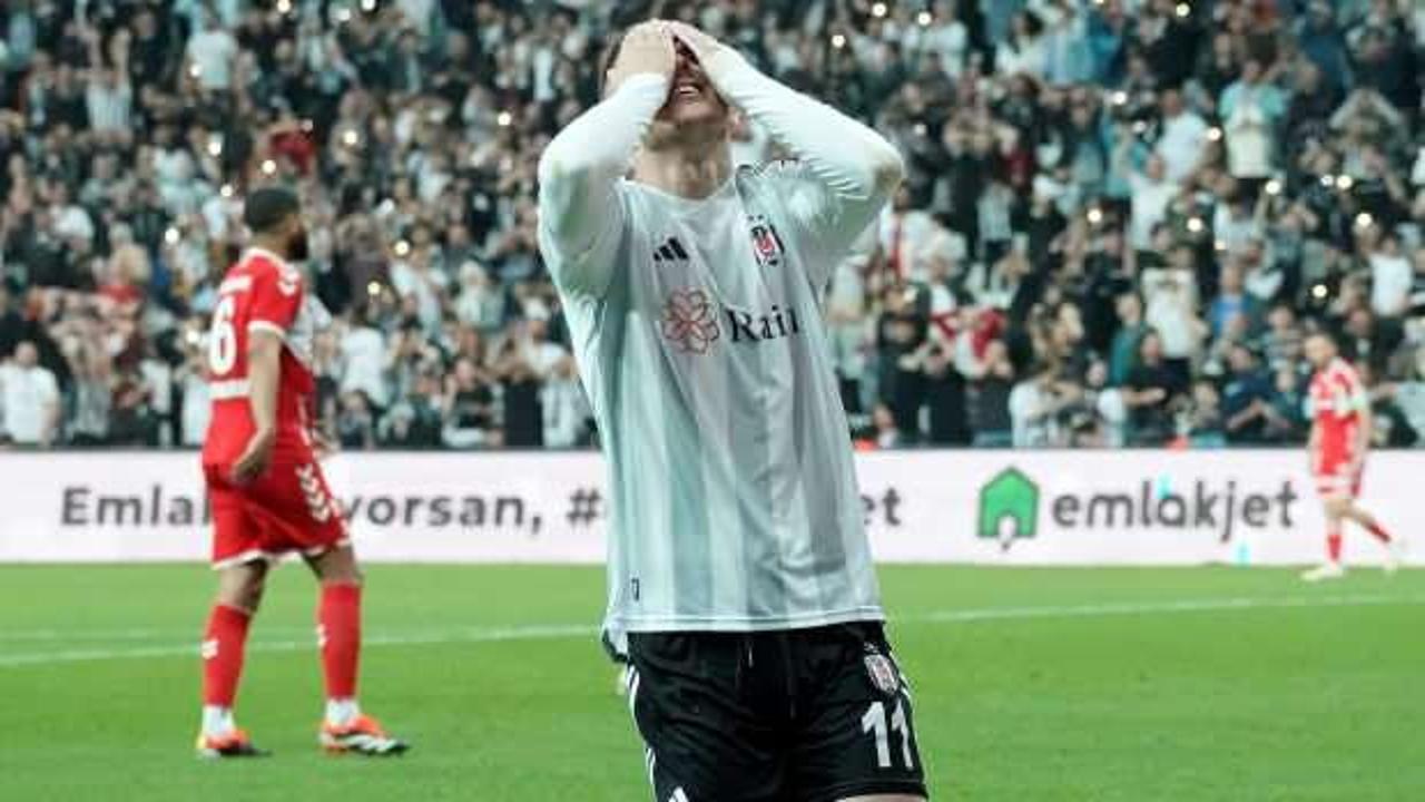 Beşiktaş'ın galibiyet hasreti büyüyor