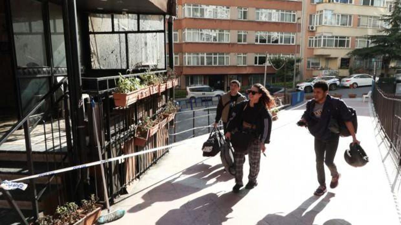 Beşiktaş’taki yangında bina sakinlerine 1 hafta sonra dairelerine giriş izni verildi