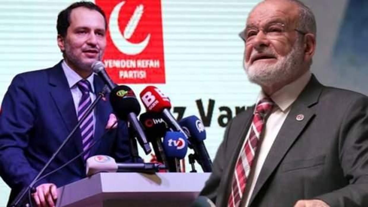 Saadet Partisi, Yeniden Refah ile birleşecek mi? İlk açıklama geldi...