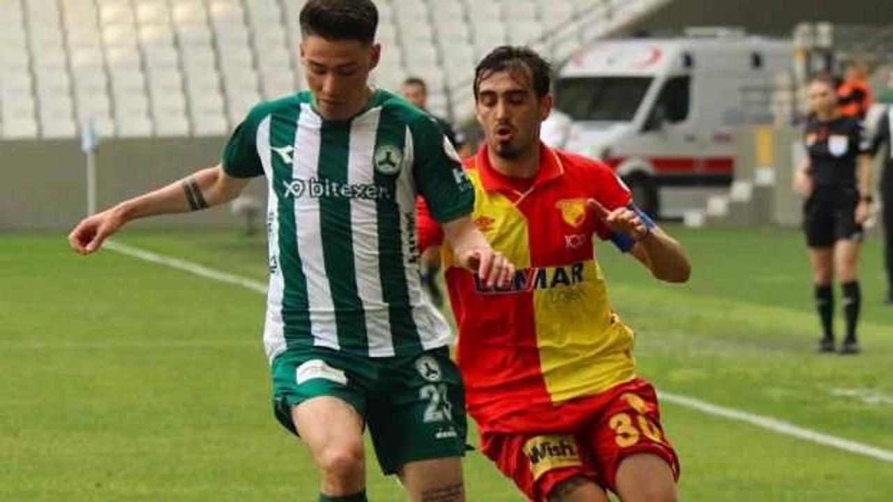 3 puanı 3 golle alan Göztepe, Süper Lig'e göz kırptı