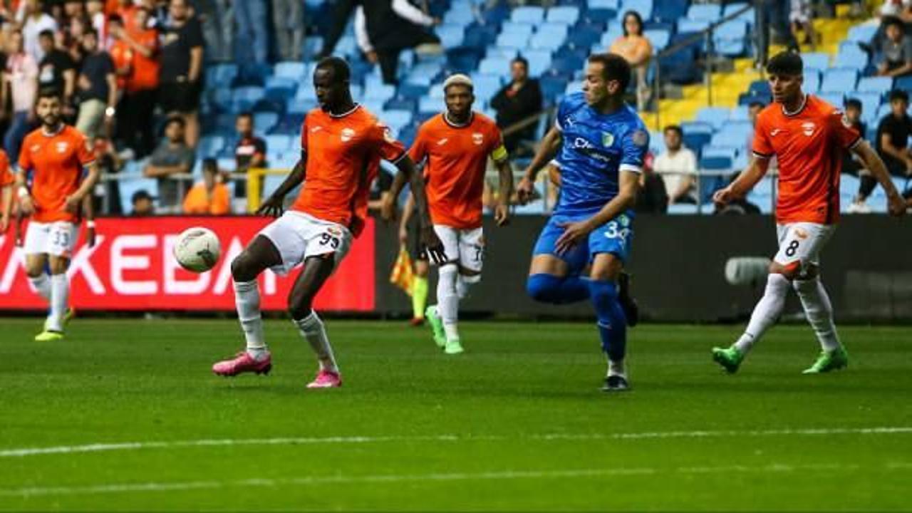 Adana'da 2 gollü maç! Puanlar paylaşıldı