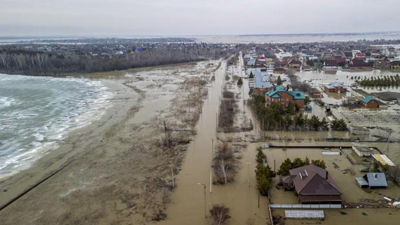 Karlar eridi, Kazakistan su altında kaldı