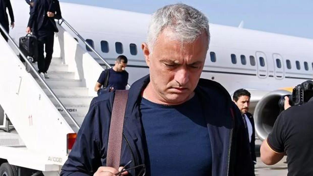 Jose Mourinho İstanbul'a geldi!