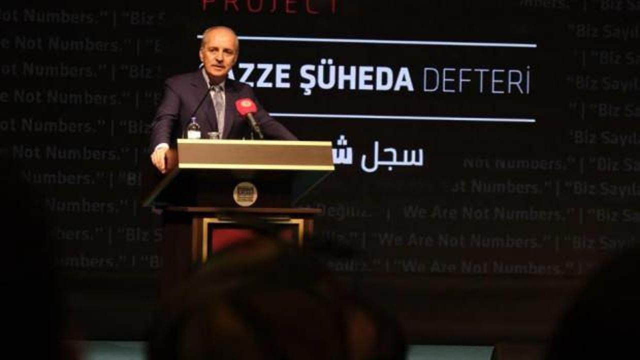 TBMM Başkanı Kurtulmuş: Netanyahu ve &ccedil;etesi hesap verecek