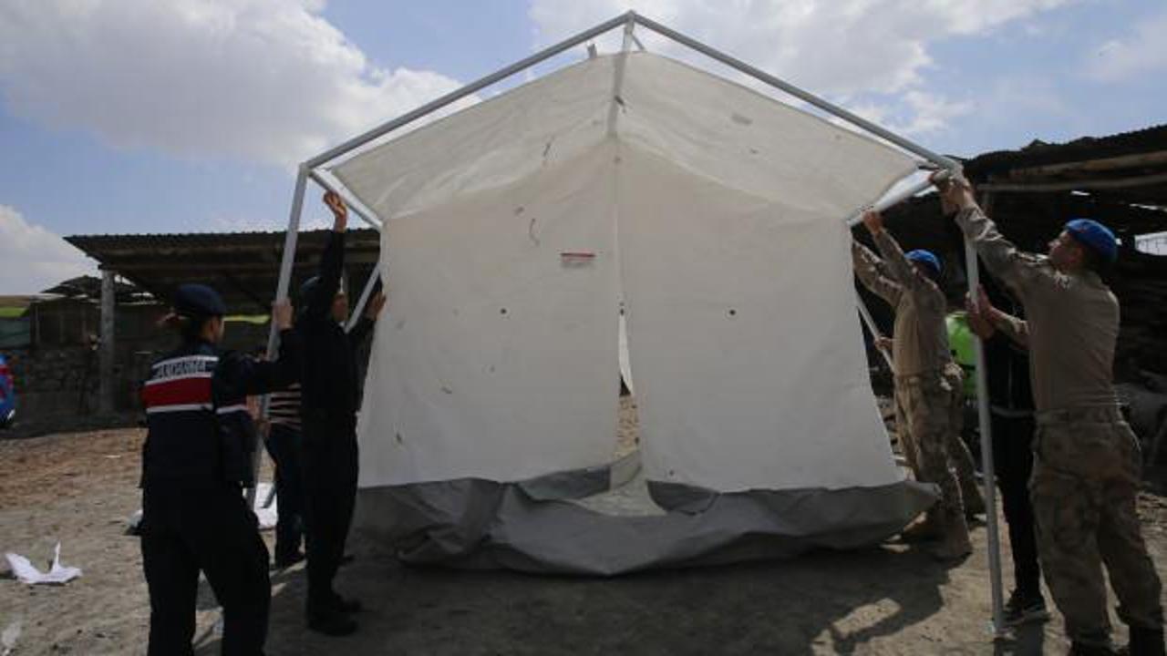 Tokat'ta deprem: Çadır dağıtımı tamamlandı