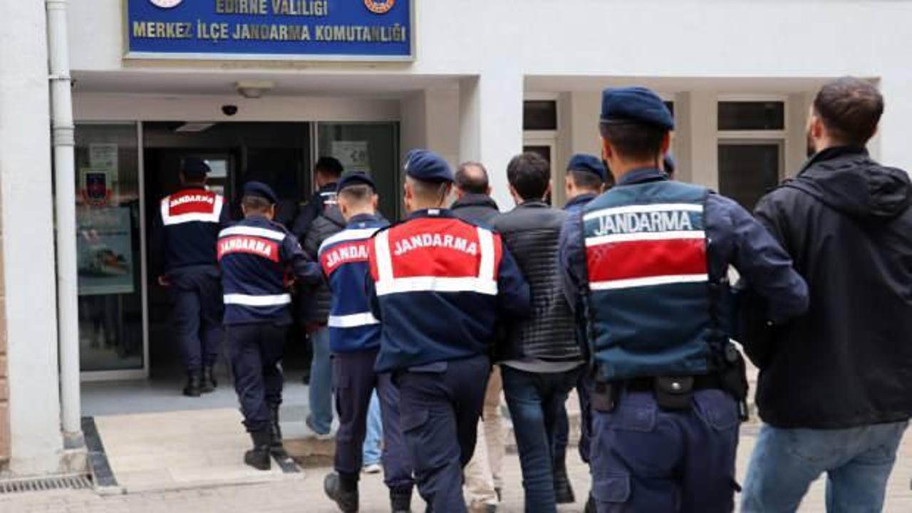 Yunanistan'a kaçmaya çalışan 7 terör şüphelisi yakalandı