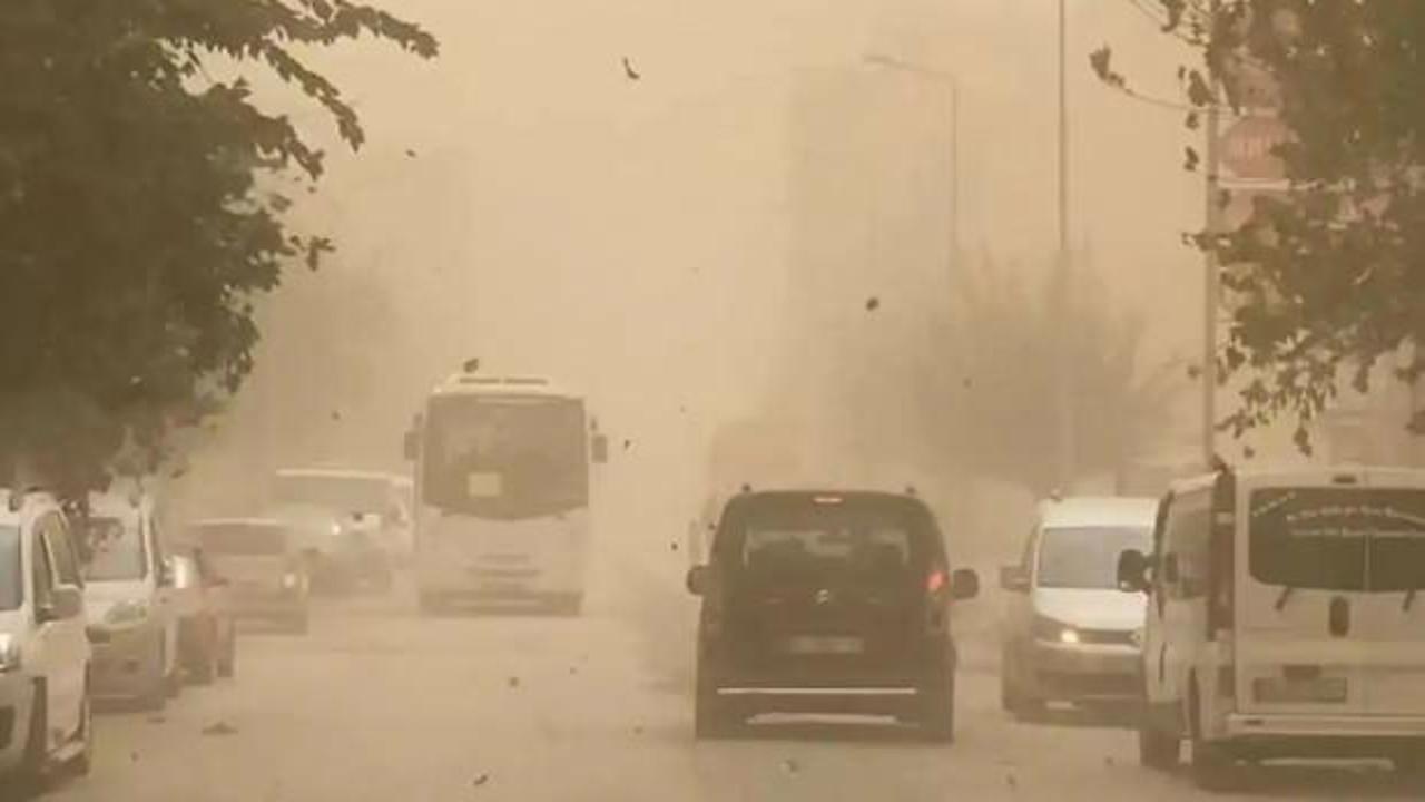 Meteoroloji'den toz taşınımı ve yağmur uyarısı