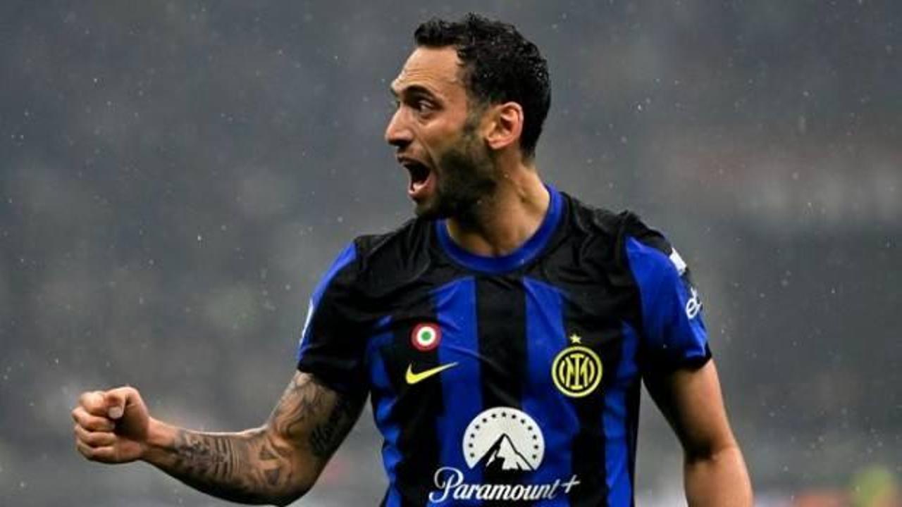 Milan'ı deviren Inter şampiyon oldu! Hakan Çalhanoğlu ilki yaşadı
