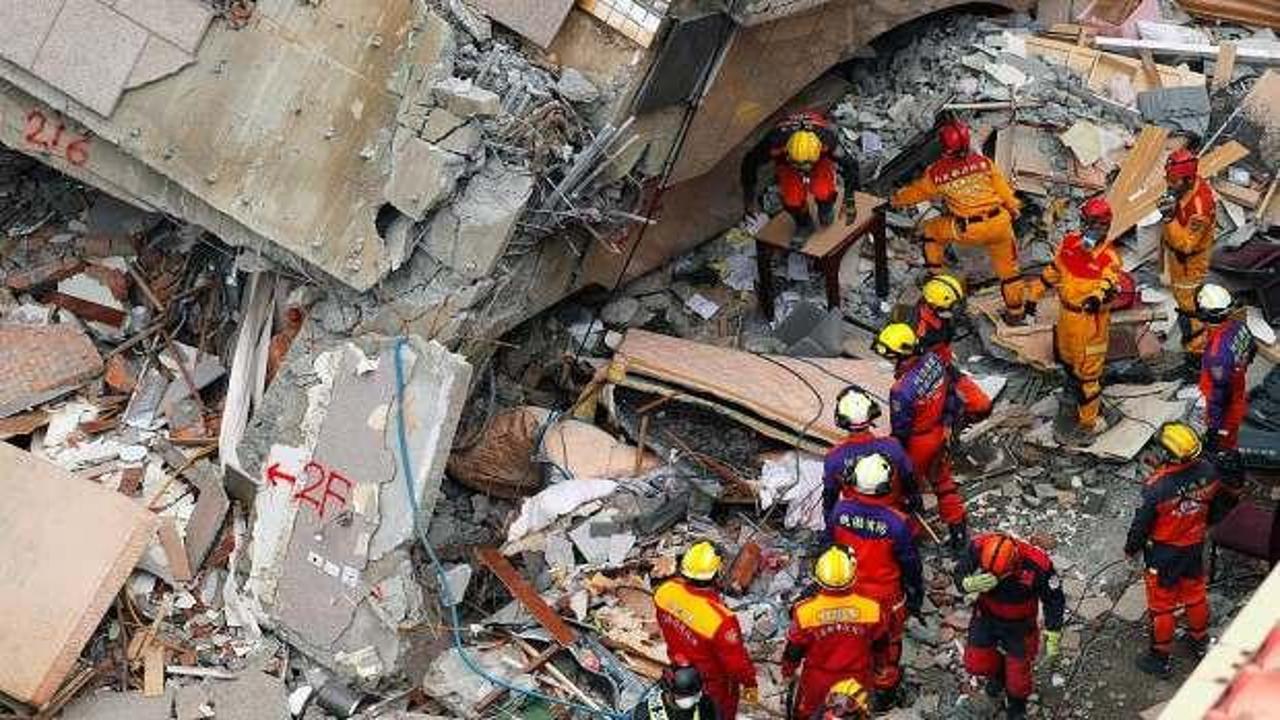 Tayvan'da 6,1 ve 6 büyüklüğünde 2 deprem meydana geldi