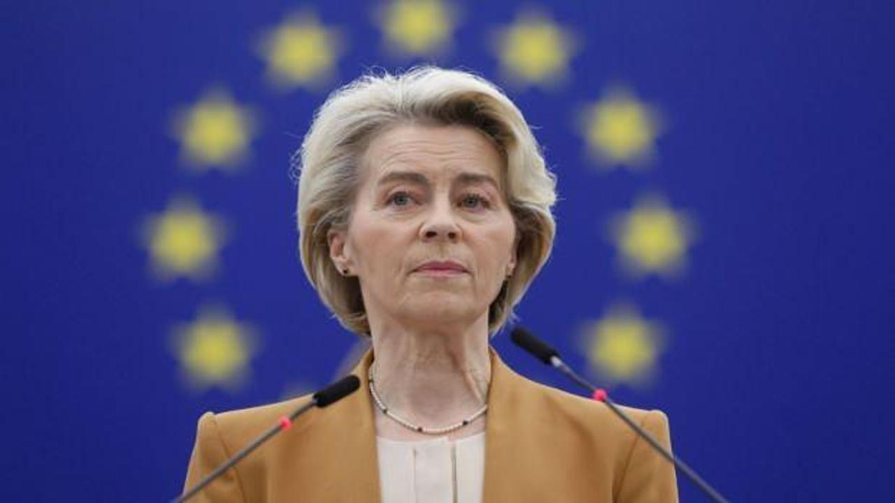 AB Komisyonu Başkanı von der Leyen'e "Sen bir savaş su&ccedil;lususun" tepkisi