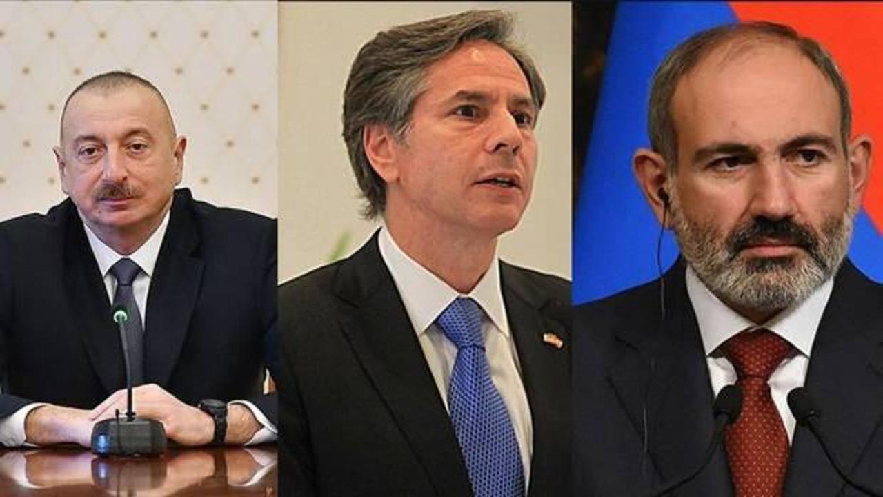 ABD Dışişleri Bakanı Blinken, Azerbaycan ve Ermenistan liderleriyle telefonda görüştü