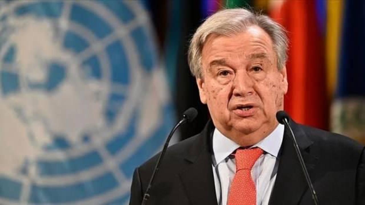 BM Genel Sekreteri Guterres'ten küresel güçlere Refah çağrısı