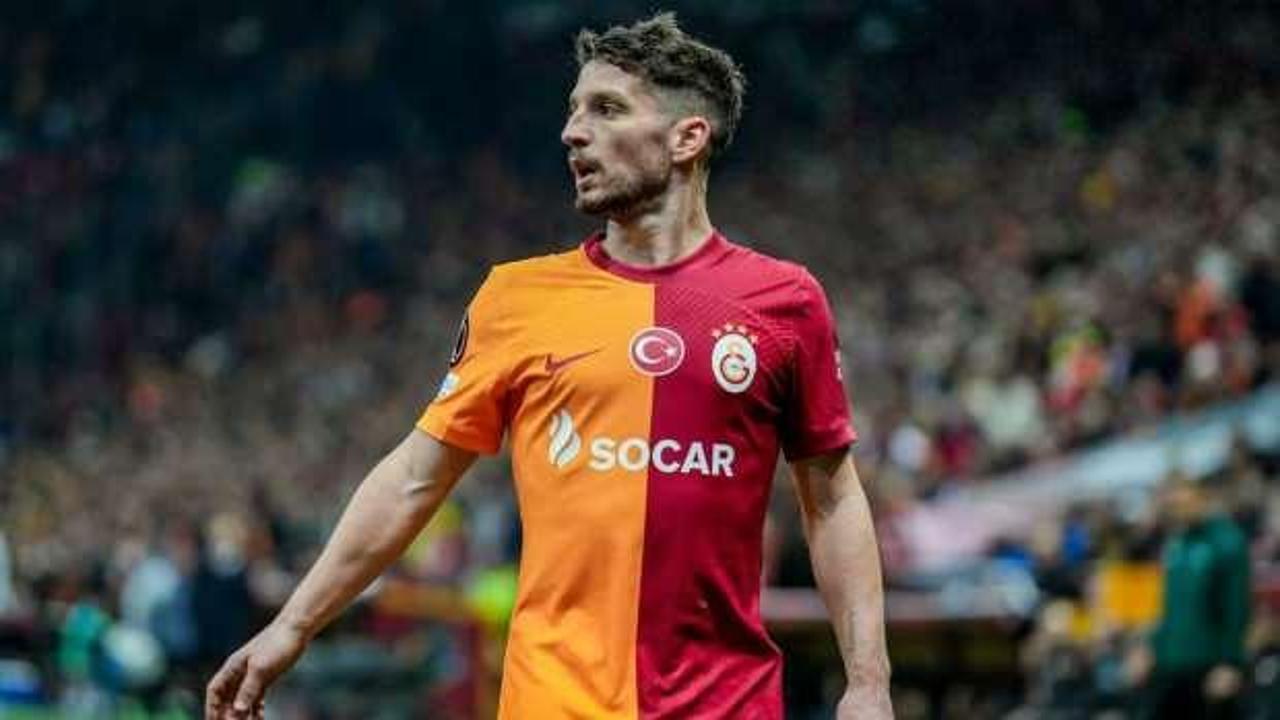 Galatasaray'a Mertens'ten kötü haber